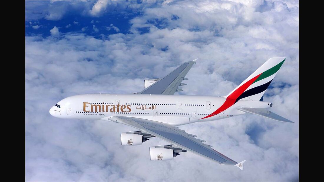 Emirates schickt A380 zur ILA