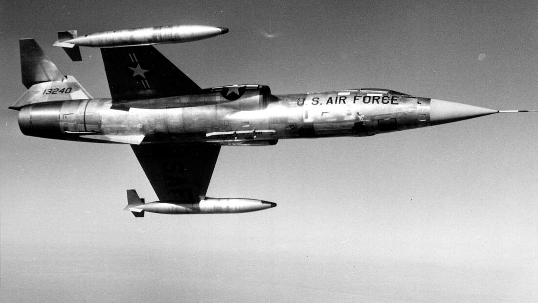 Lockheed Starfighter F-104: Die bemannte Rakete