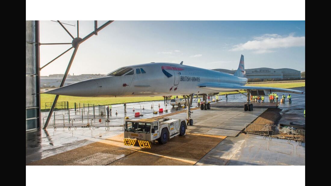 Letzte Concorde rollt ins Museum