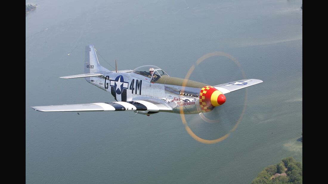 P-51D Mustang "Ain´t Misbehavin" in Tennessee eingetroffen