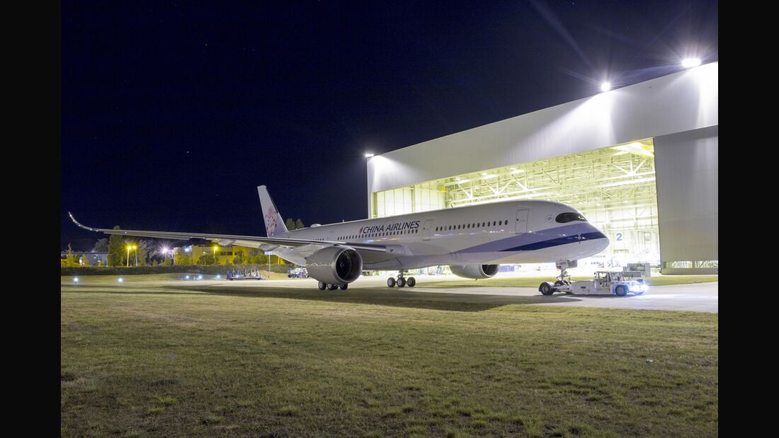 A350 XWB für China Airlines bereit für Flugtests