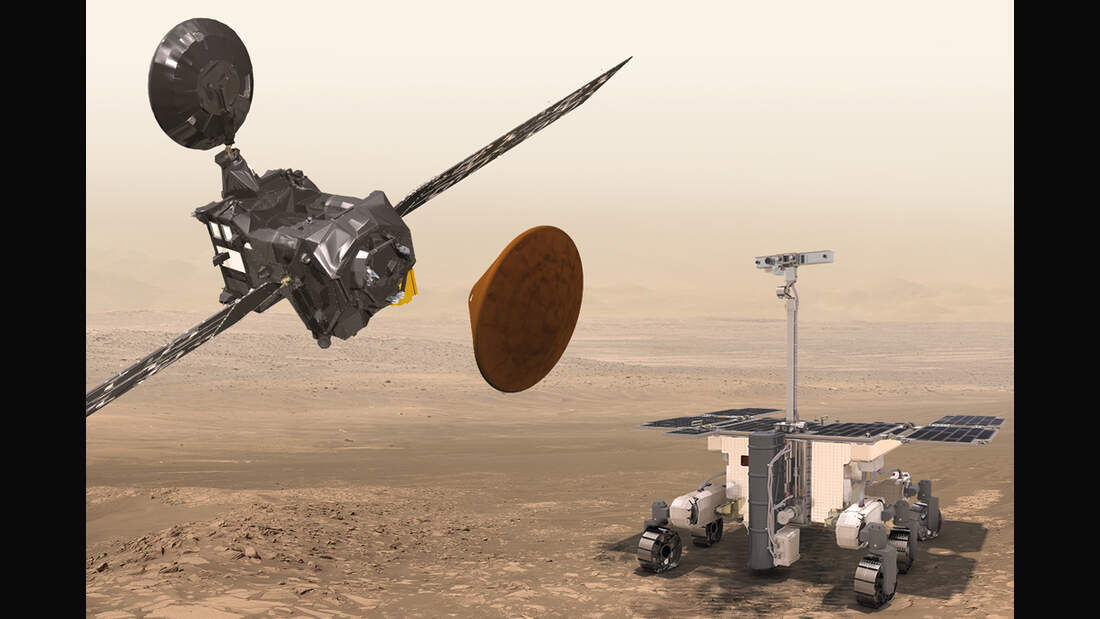 Zweiter Teil von ExoMars wird auf 2020 verschoben