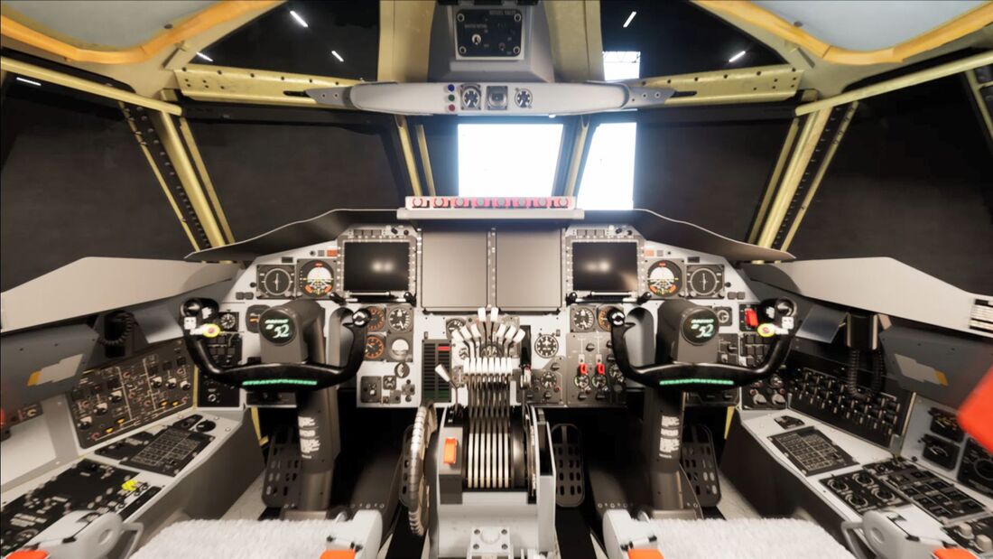 So soll es im Cockpit der „neuen “ B-52 aussehen