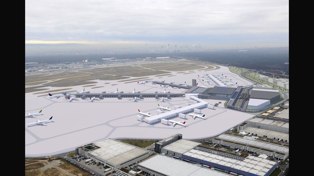 Frankfurt baut Terminal 3 bis 2022