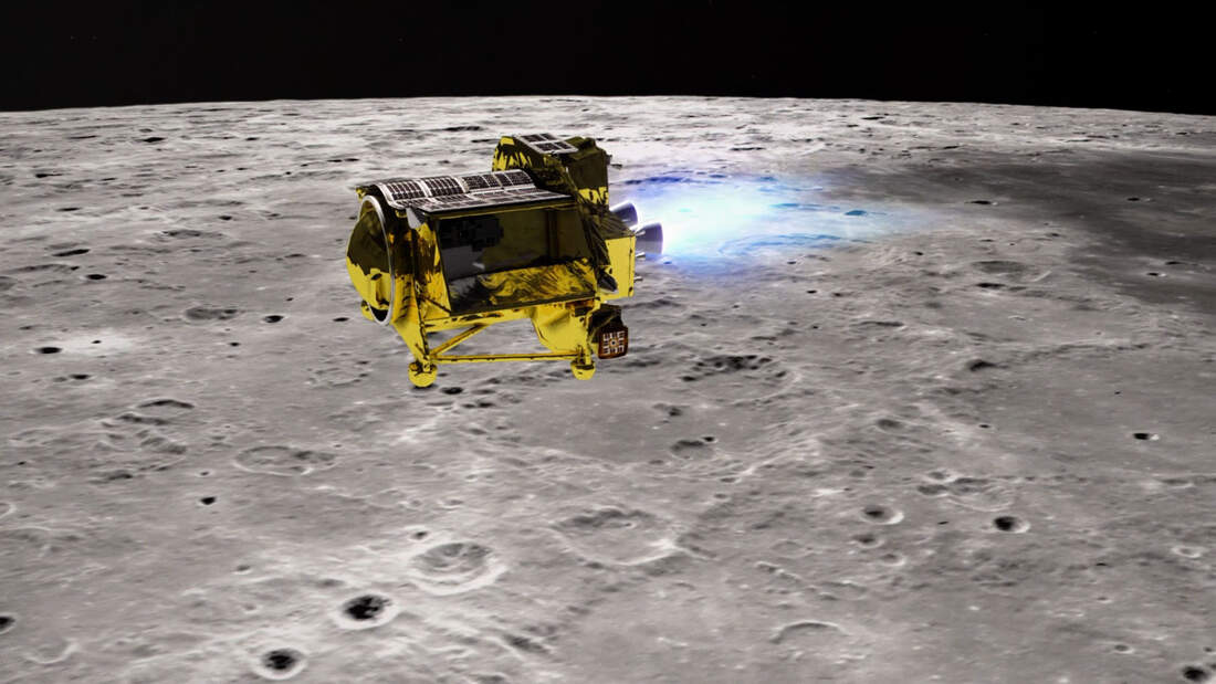 SLIM ist auf die Nase gekippt - kein Solarstrom