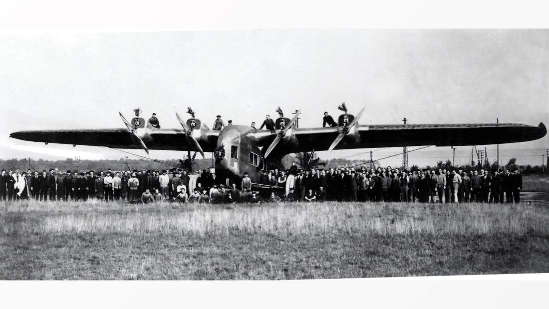 Das erste Verkehrsflugzeug mit 1.000 PS