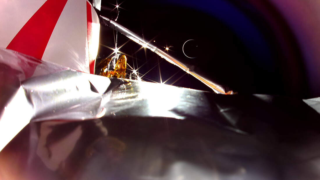 Mondmission endet in der Erdatmosphäre