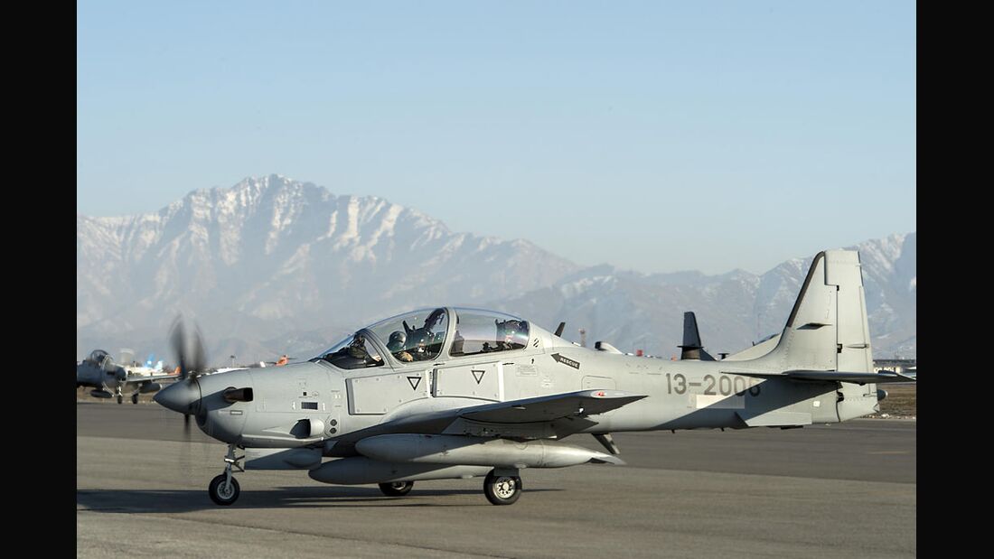 Embraer A-29 in Kabul