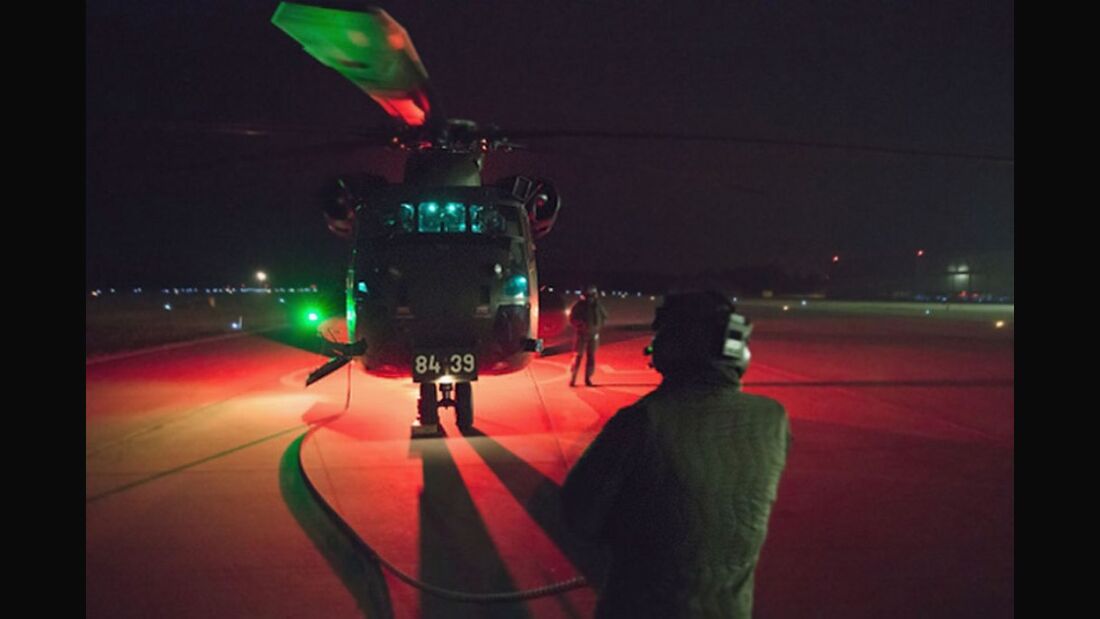Nachtflugausbildung auf der Sikorsky CH-53GA