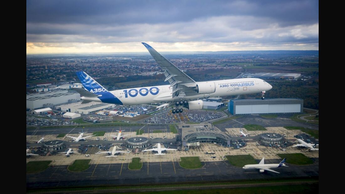Airbus A350-1000 erhält Musterzulassung