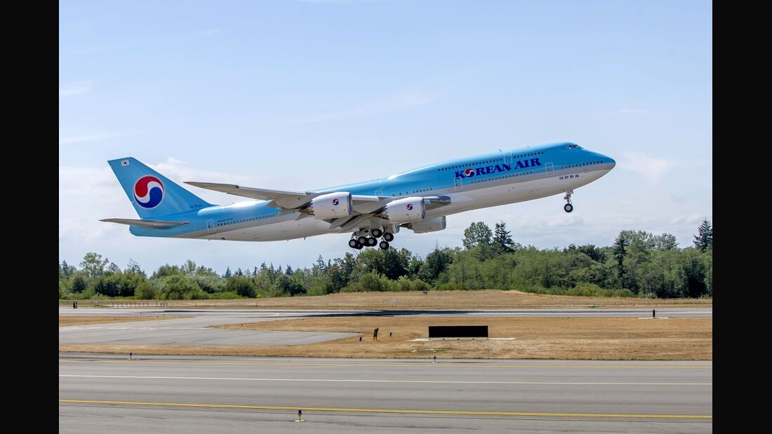 Boeing übergibt erste 747-8 Intercontinental an Korean Air