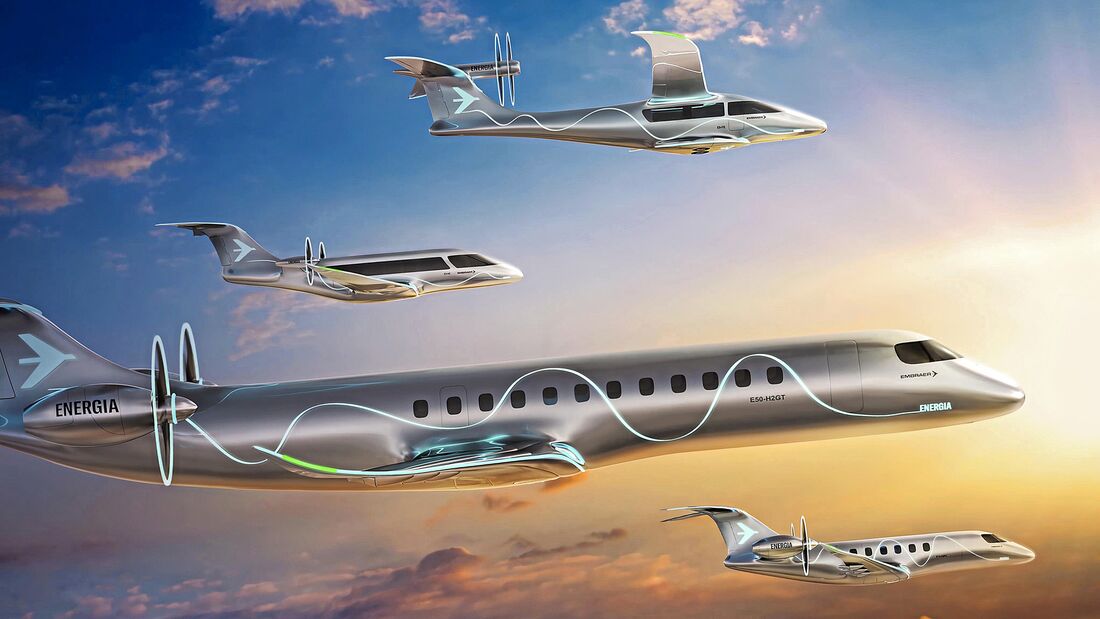 Embraers Energia-Konzepte fordern „radikales Denken“