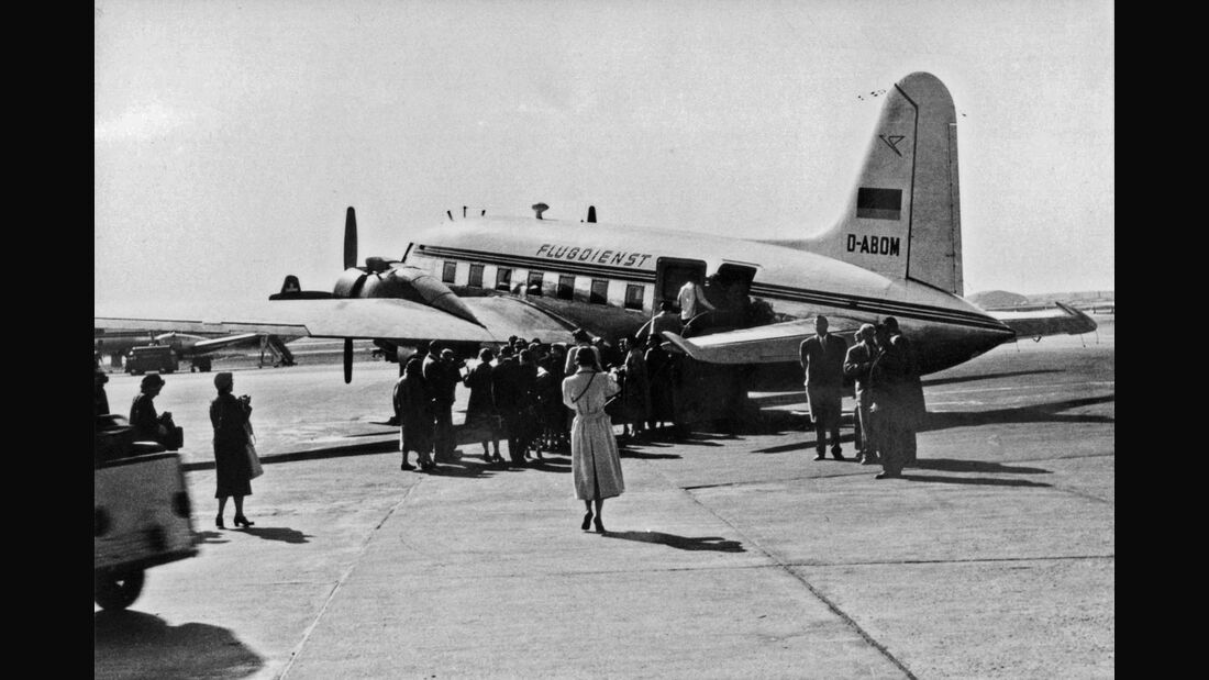 Fliegen im Jahr 1956