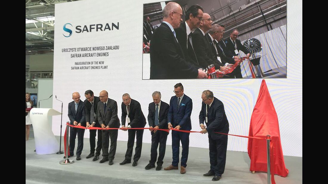 Safran eröffnet neues LEAP-Teilewerk in Polen