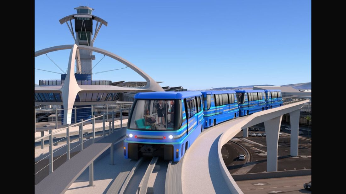  LAX erhält Bombardier-Kabinenbahn