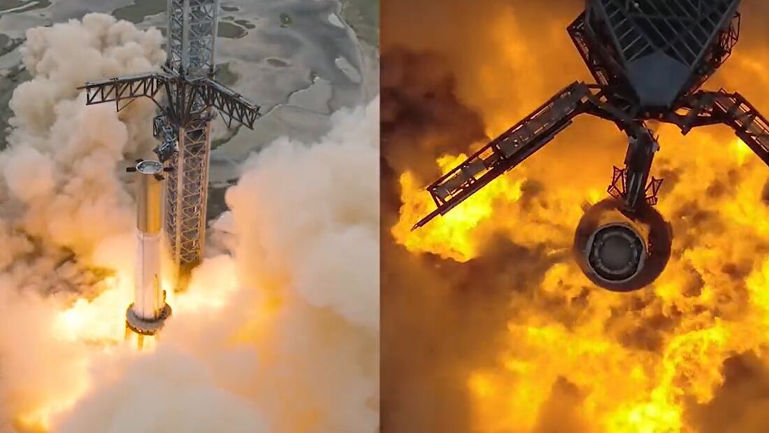  SpaceX zündet Starship-Triebwerke