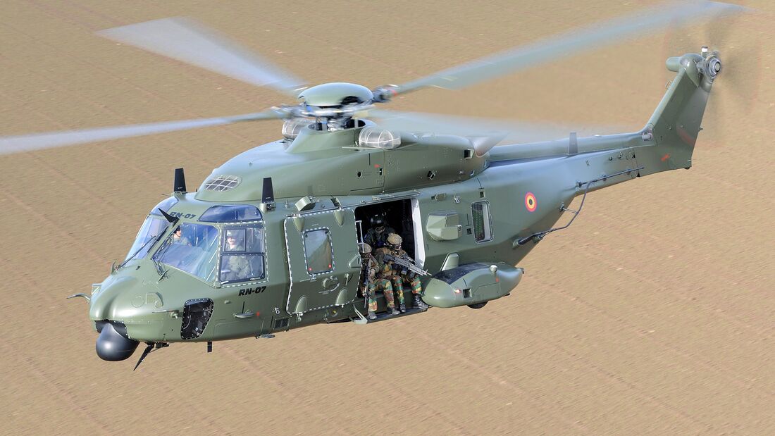 Auch Belgien sortiert die NH90 (zum Teil) wieder aus