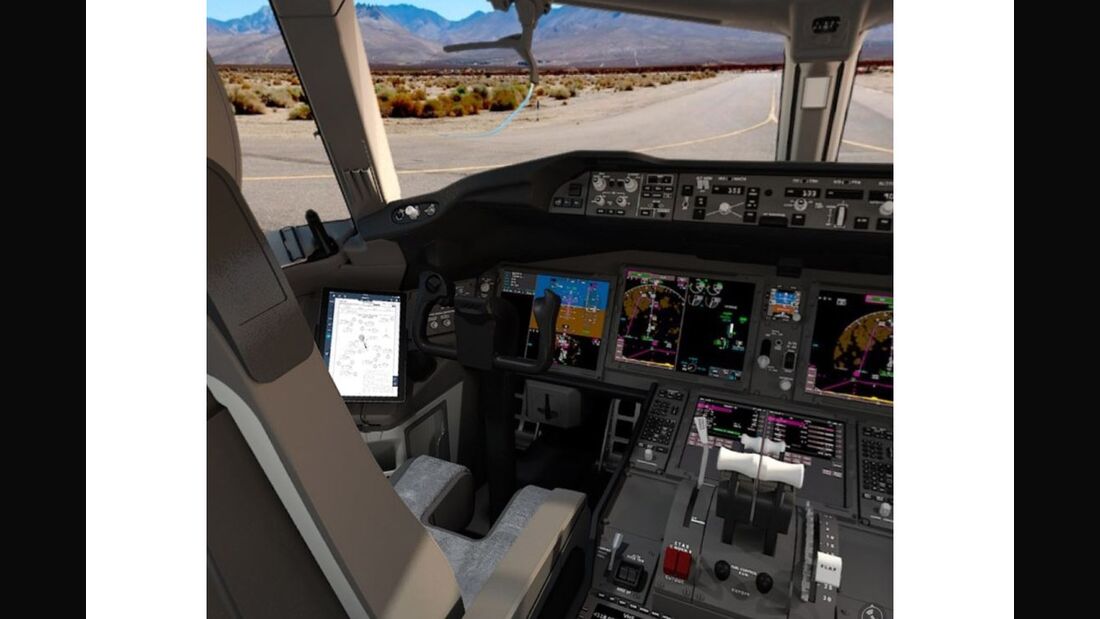 Boeing verrät Details des 777X-Cockpits