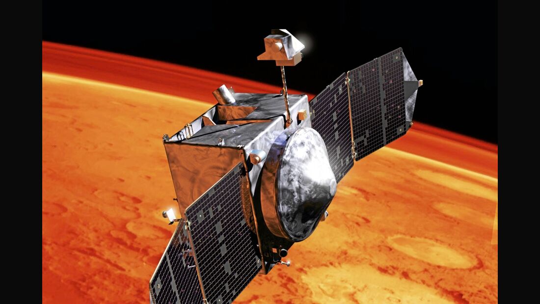 Raumsonde MAVEN soll Mars-Atmosphäre erforschen