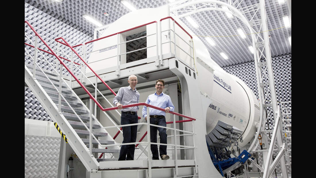 Airbus forscht für leisere Kabinen
