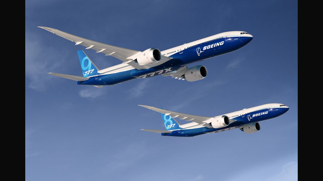 Triebwerksprobleme bremsen Boeing 777X aus
