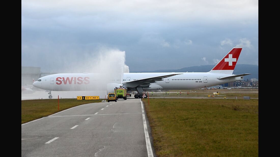 Swiss erhält ihre erste Boeing 777-300ER