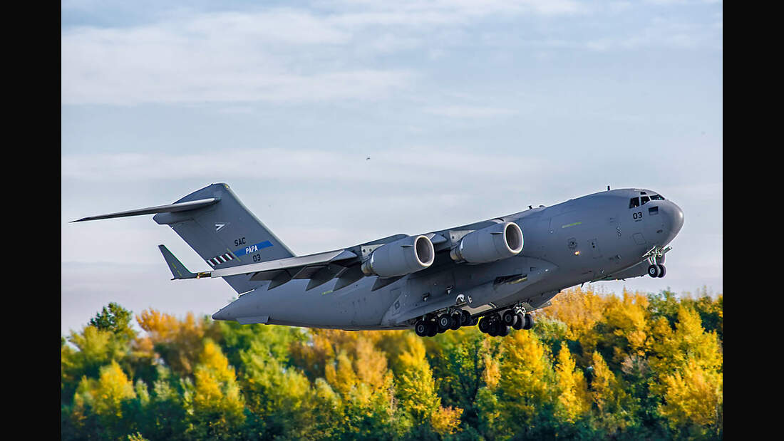 C-17A der NATO fliegen mehr Missionen denn je