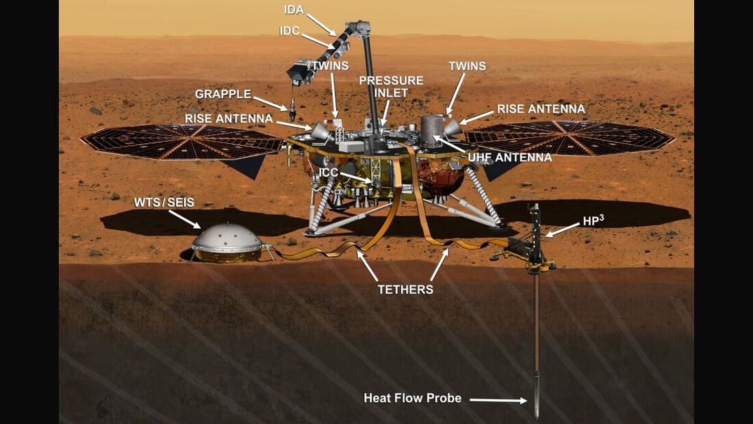 InSight soll 2018 zum Mars starten