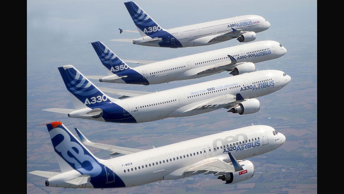 Airbus 2016 mit Lieferrekord
