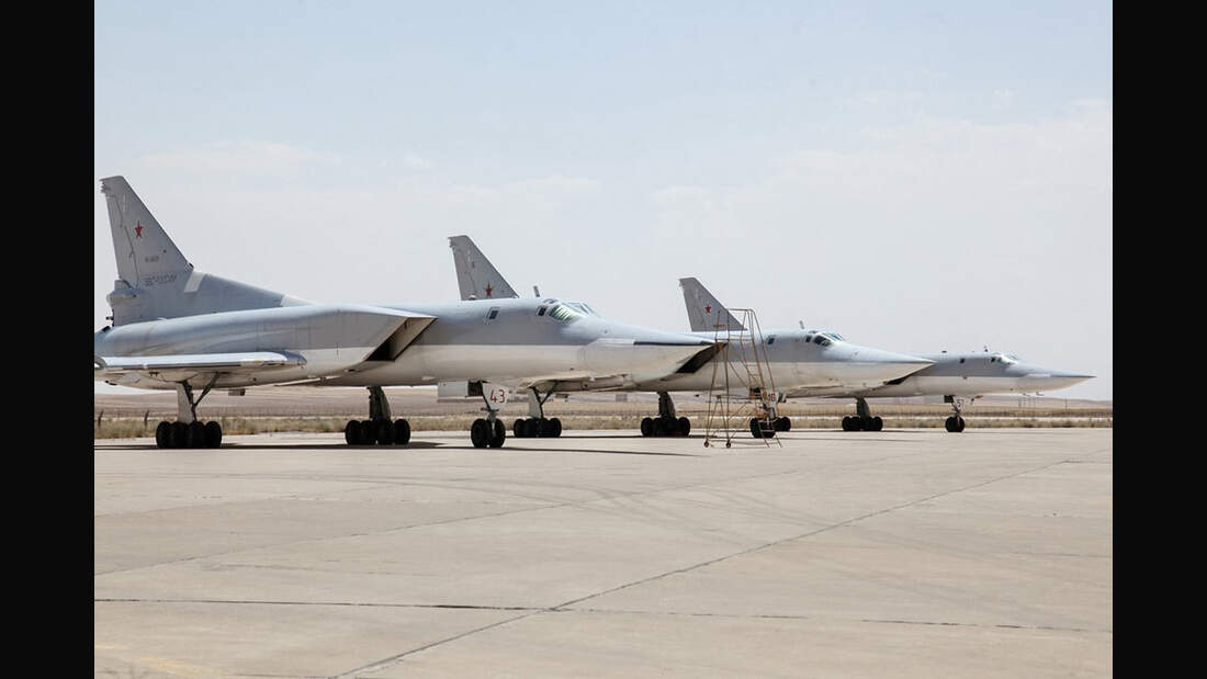 Tu-22M3 fliegen Angriffe in Syrien vom Iran aus