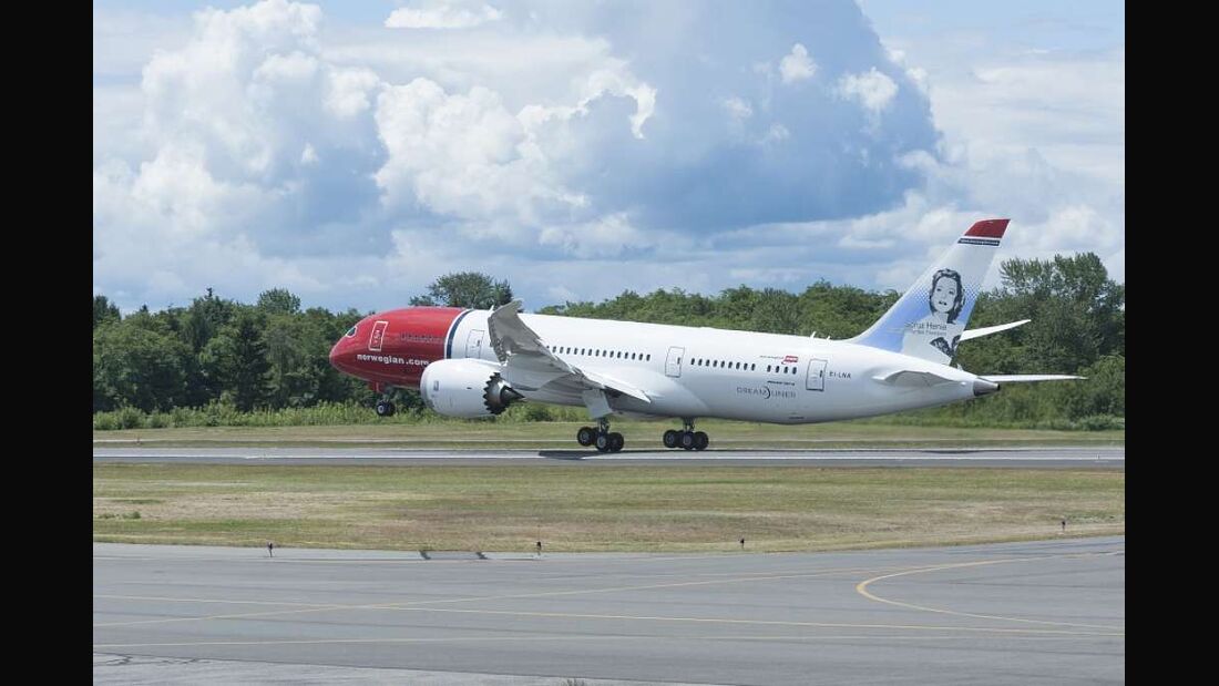 Norwegian verteilt 787 auf weitere Standorte