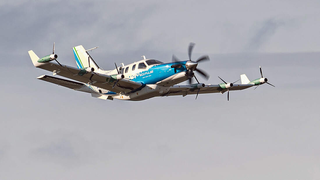 EcoPulse fliegt erstmals im Hybrid-Modus