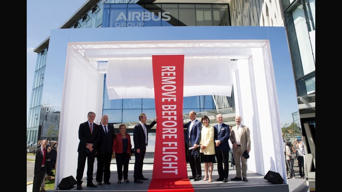 Airbus öffnet neue Konzernzentrale