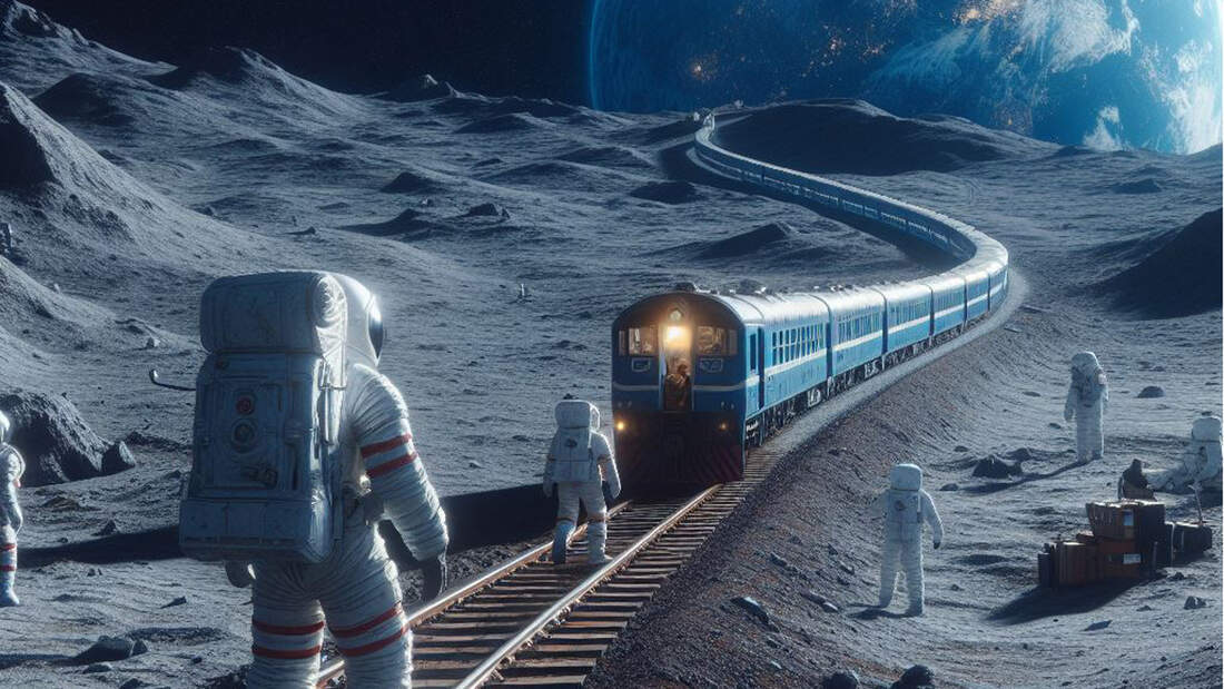 Bekommt der Mond eine Eisenbahn?