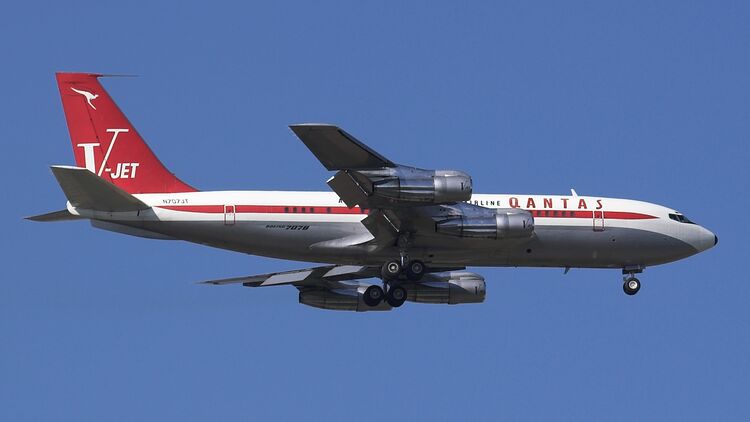 John Travoltas Boeing 707 Darf Nach Australien Fliegen Flug Revue