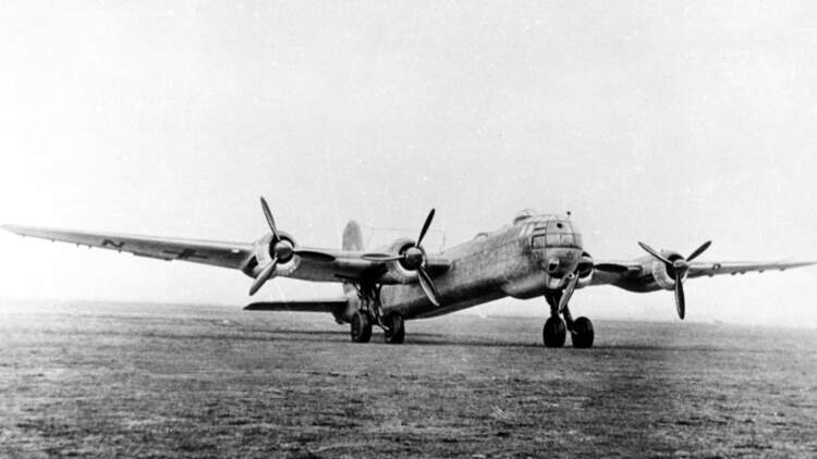 Heinkel He 177 Mit Vier Einzeltriebwerken Flug Revue