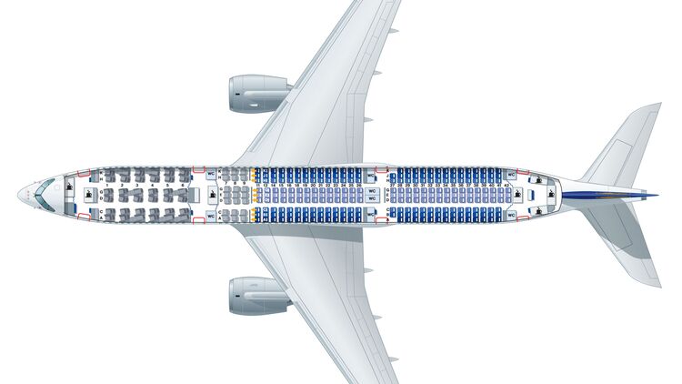 Wie viel Sitzplätze hat der Airbus A321?