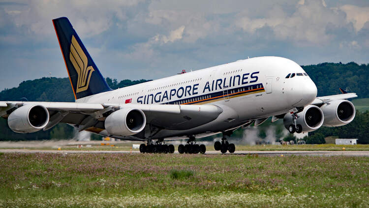 Flug Frankfurt New York Singapore Airlines www.flugrevue.de