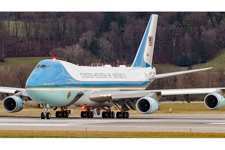 Air Force One Fliegt Ein Brite Den Us Präsidenten Flug Revue