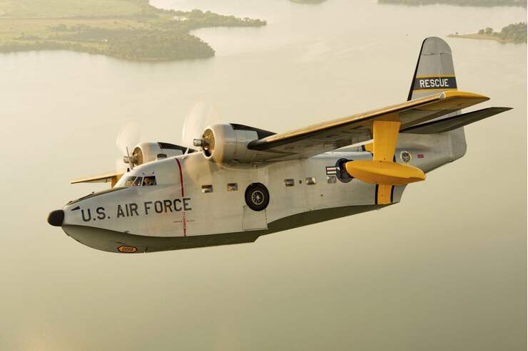 Amphibienflugzeug Grumman HU16 Albatross FLUG REVUE