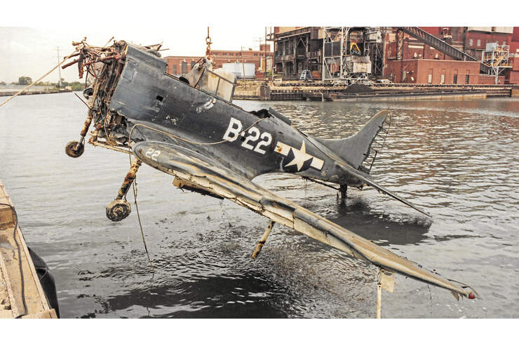 Lost in Lake Michigan: SBD-5 Dauntless