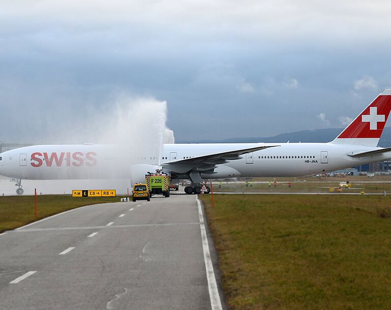 Swiss Erhalt Ihre Erste Boeing 777 300er Flug Revue