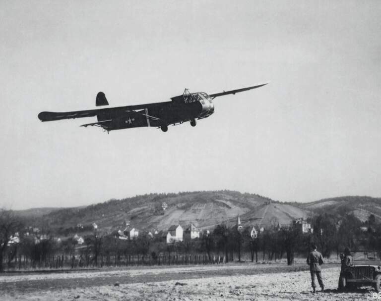 Verwundeten Evakuierung Mit Lastenseglern Flug Revue